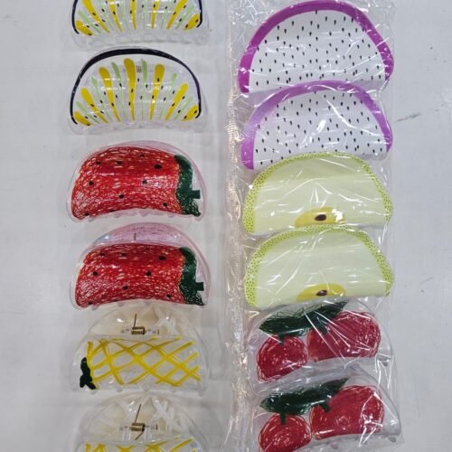 Korean fruit hair clip
