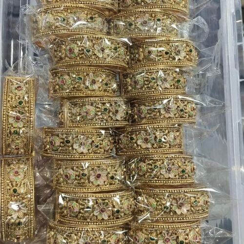 Heritage rajwadi petch wali bangles design flower Size 2.6