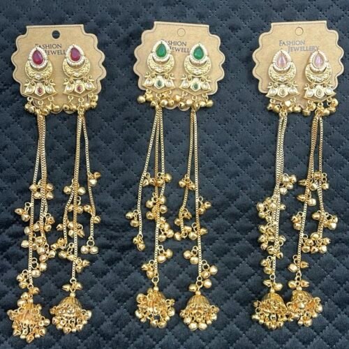 Long kashmiri heavy earings😍