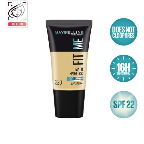 Maybelline foundation shade no 220 Natural beige