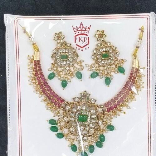 Pink green rajwadi set😍 new stock