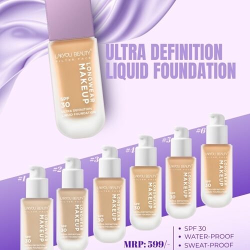 Lak you beauty high coverage foundation😍