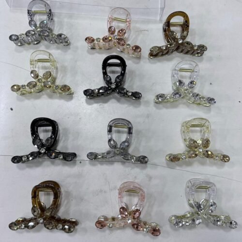 Stone fancy hair clutcher