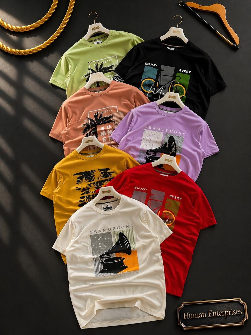 stylesh half sleeve printed T shirt for men