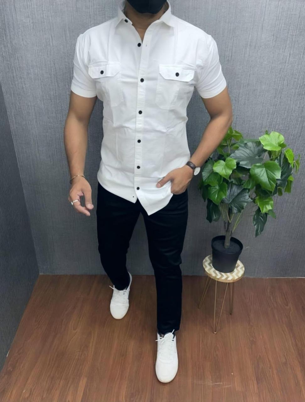 MEN'S HALF SLEEVES SHIRT - Image 5